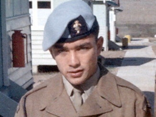 Tony Gill at the Amberley RAAF base.