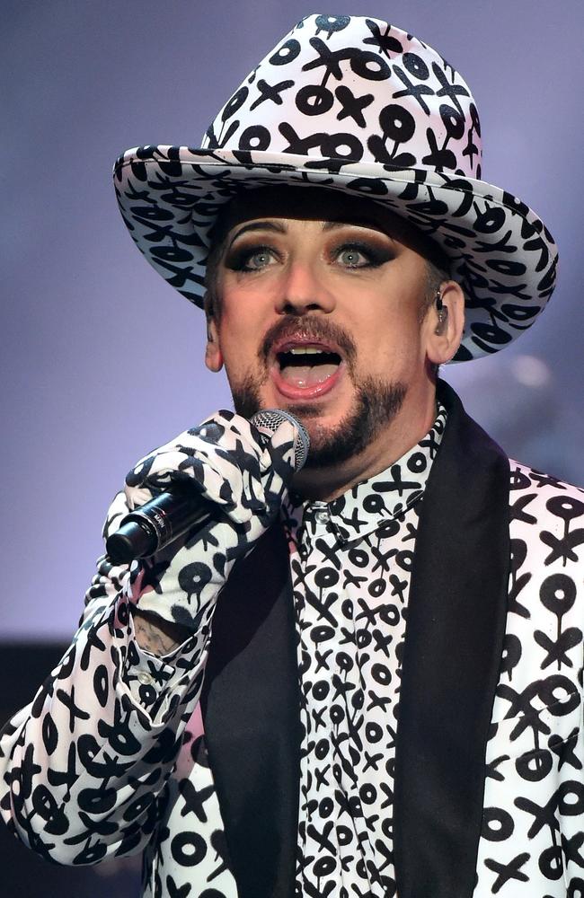 Boy George said a Game of Thrones star had been suggested to play him in a biopic. Picture: Ethan Miller/Getty Images/AFP.