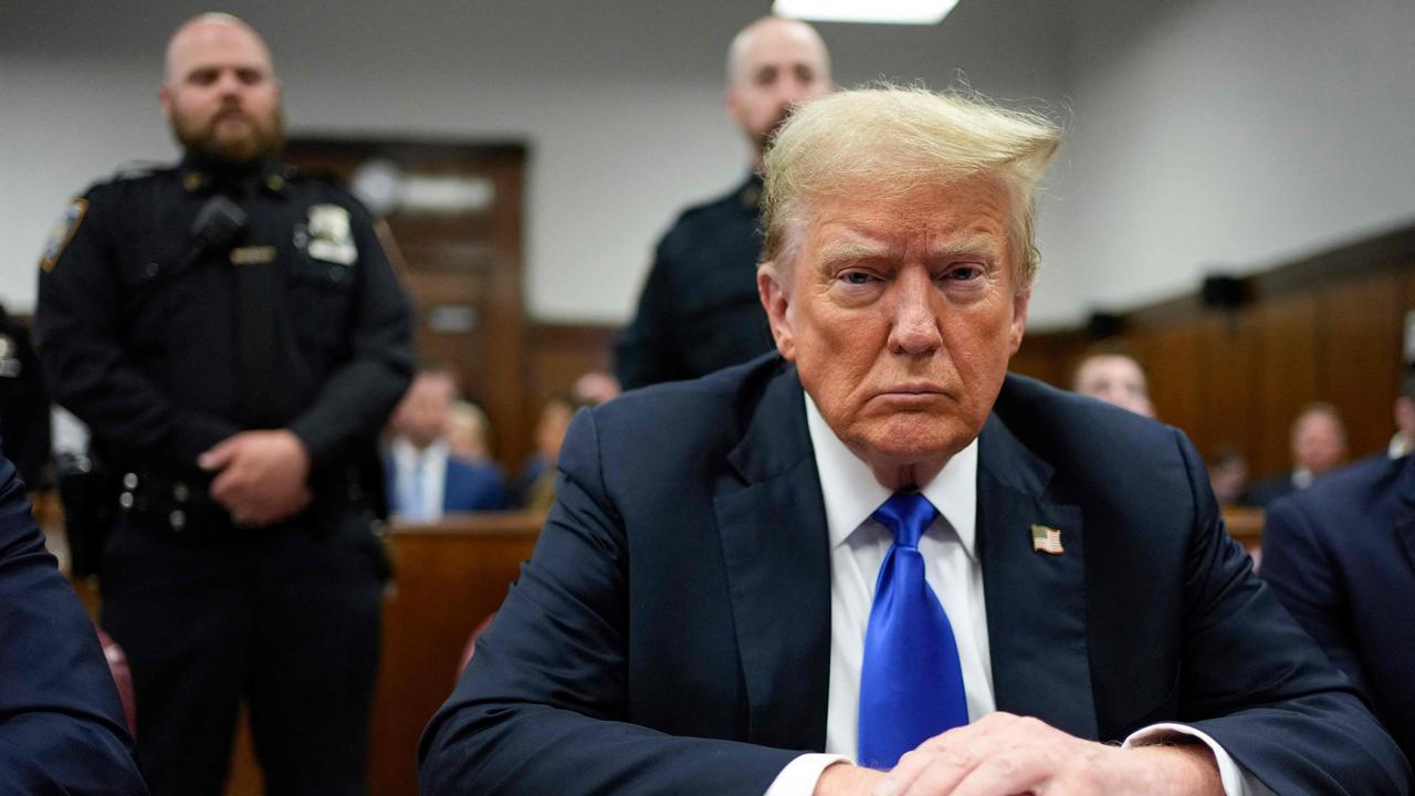 Donald Trump at his criminal trial in New York City on May 30, 2024. Picture: Seth Wenig / POOL / AFP