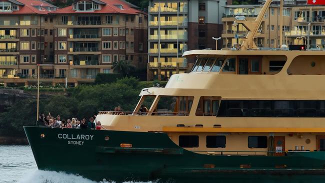 The Freshwater class ferry is iconic in Sydney. Picture: Justin Lloyd