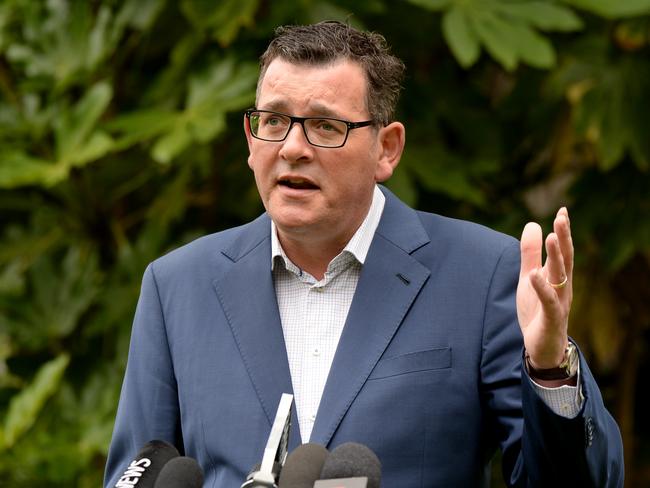 Premier Daniel Andrews remains defiant. Picture: NCA NewsWire / Andrew Henshaw