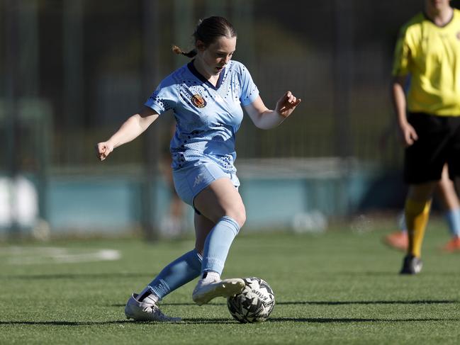 Bonnie Joan Young. Picture: Michael Gorton. U16 Girls NAIDOC Cup at Lake Macquarie Regional Football Facility.