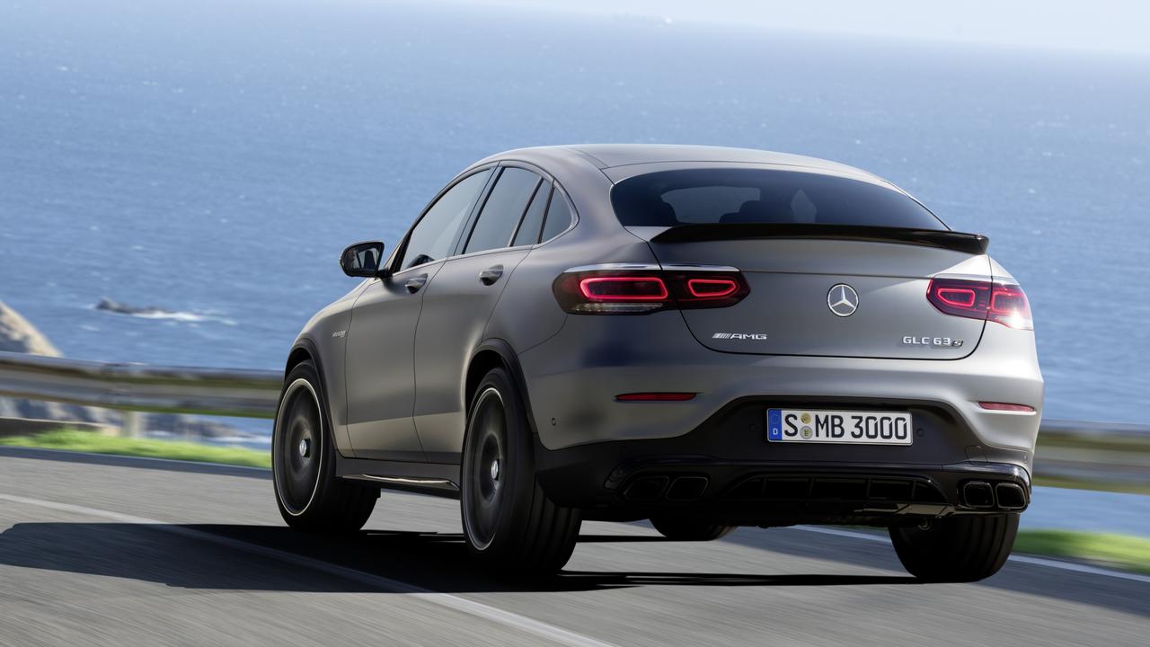2019 Mercedes-AMG GLC 63 S Coupe comes with a new Slippery driving mode.