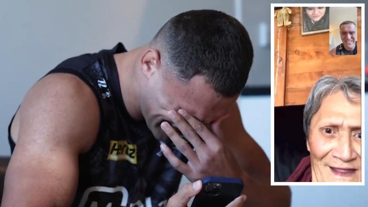 ‘I’ve been waiting a long time’ Panthers debutant Preston Riki brought to tears Gold Coast