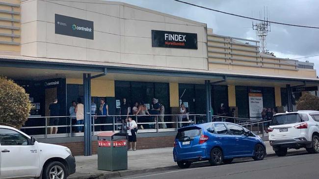 Murwillumbah Centrelink. Photo: Scott Powick. Picture: Scott Powick