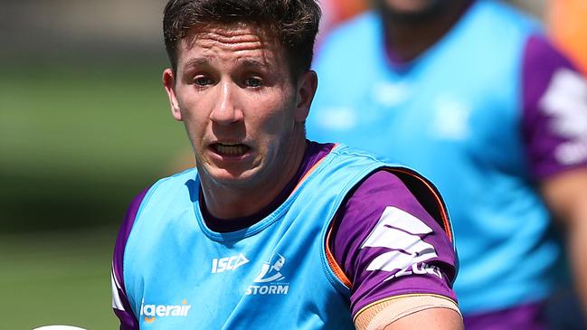 Cooper Johns will turn out for Melbourne Storm. Picture: Kelly Defina/Getty Images