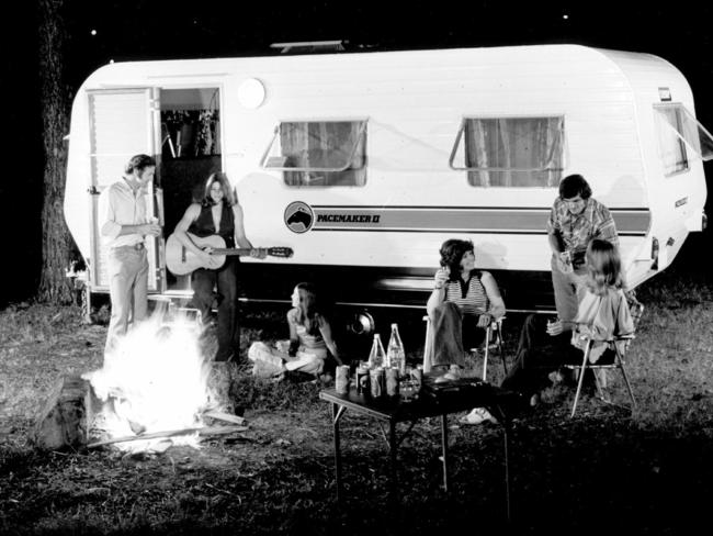 Caravans have changed since the 1970s.