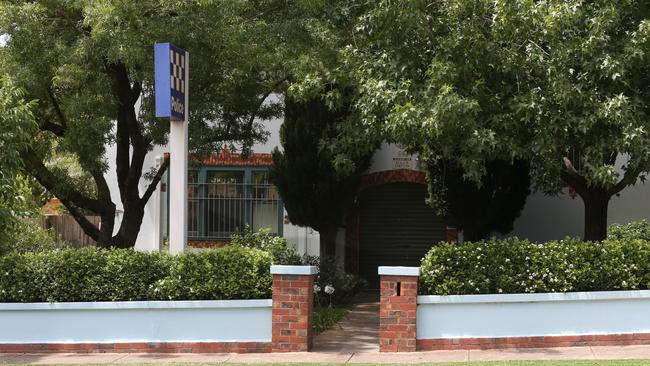 The well-treed frontage of Ashburton police station makes for a nice sight — but it is only open a couple of days a week. Picture: Stuart Milligan