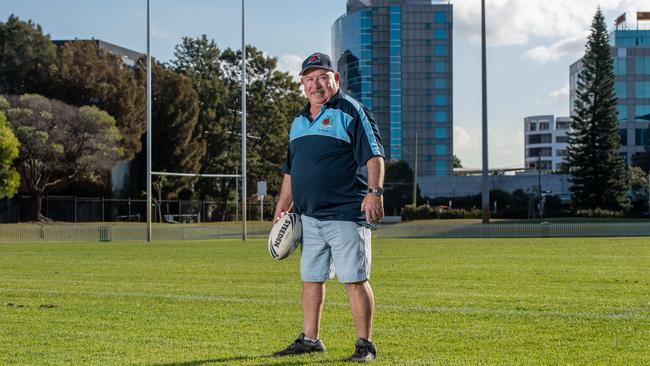 Mascot Junior Rugby League Football Club vice president and life member Greg Waterhouse at Mascot Oval. Picture: Monique Harmer