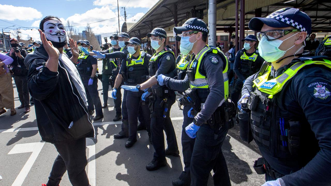 Melbourne Anti-lockdown Protest: Police Hope They “run Out Of Puff ...