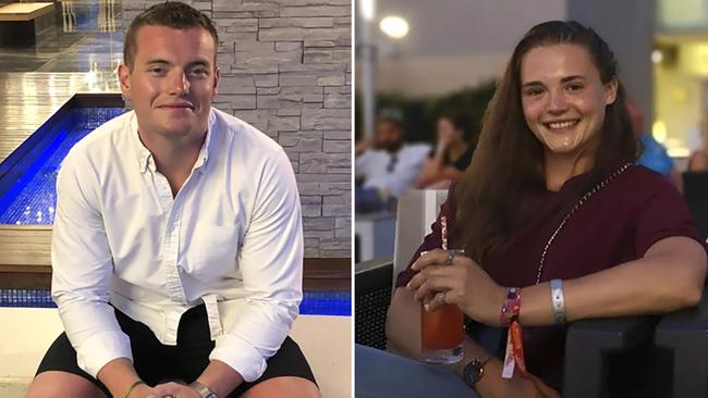 Jack Merritt and Saskia Jones were the victims of the London Bridge terror attack. Picture: Handout/AFP