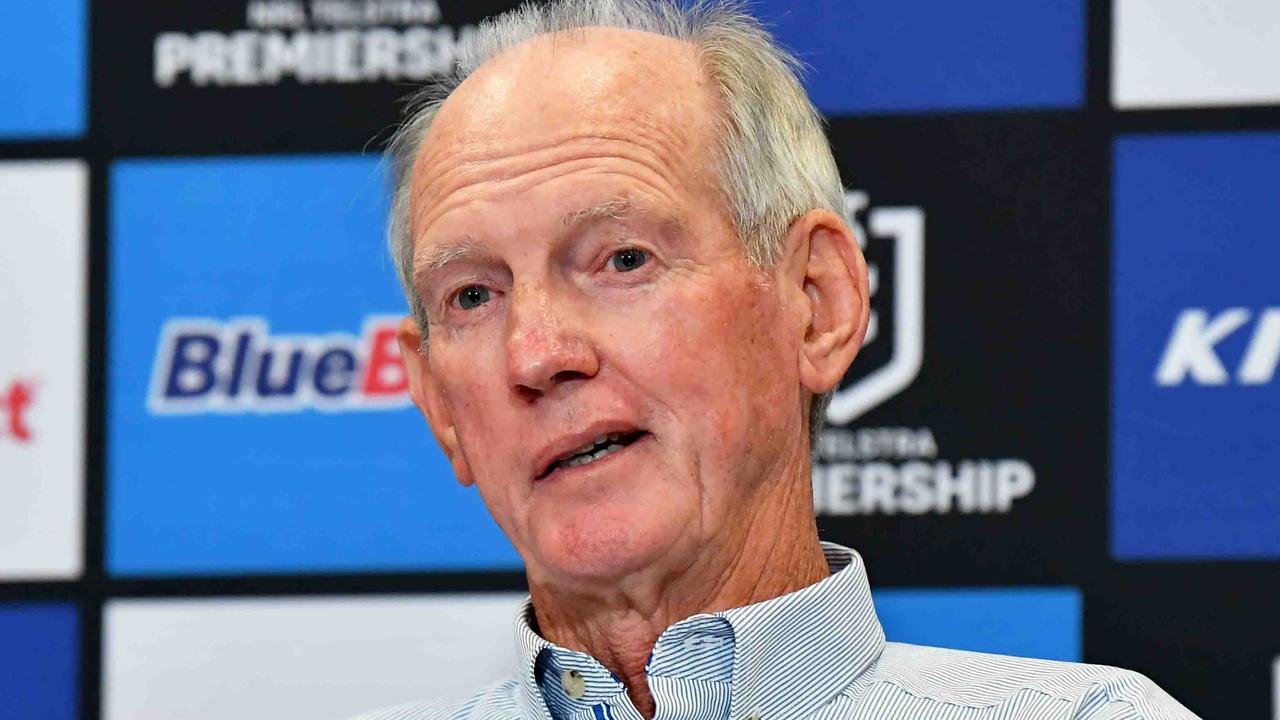 NRL:Roosters V Dolphins, Suncorp Stadium. Wayne Bennett. Picture: Patrick Woods.