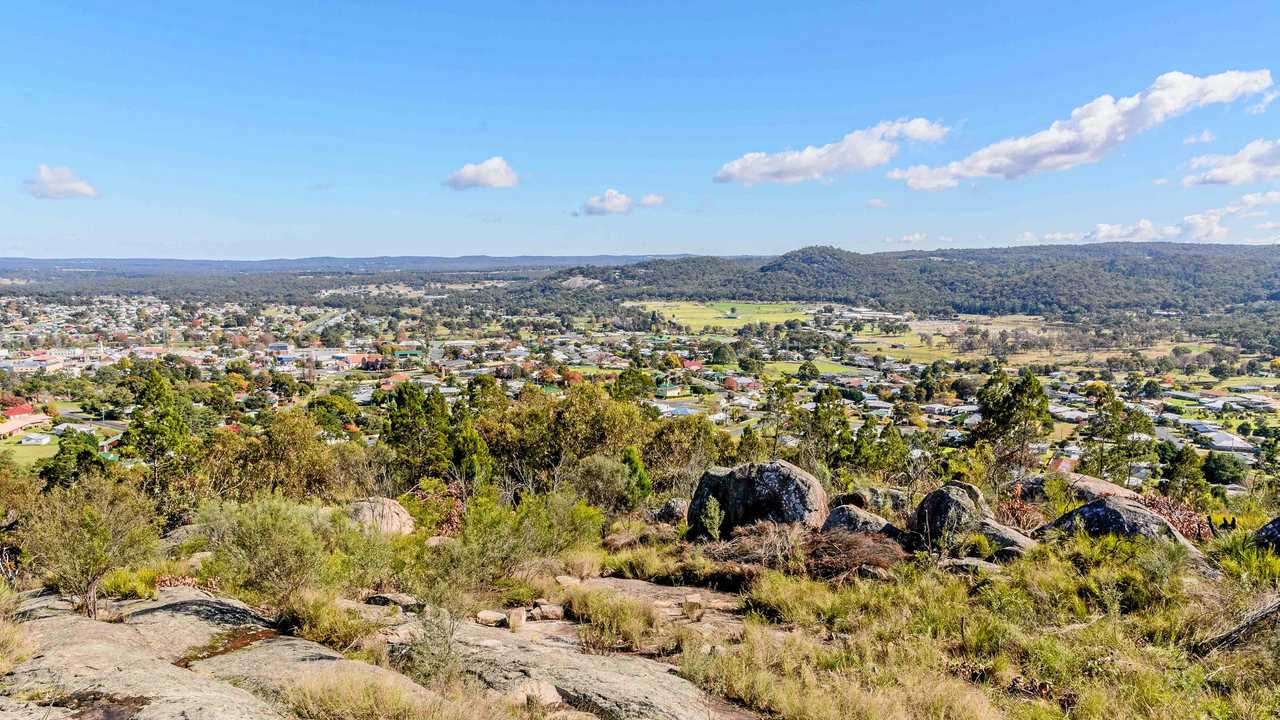 LITTLE BEAUTY: Stanthorpe from Mt Marley. Picture: Steven Kasper