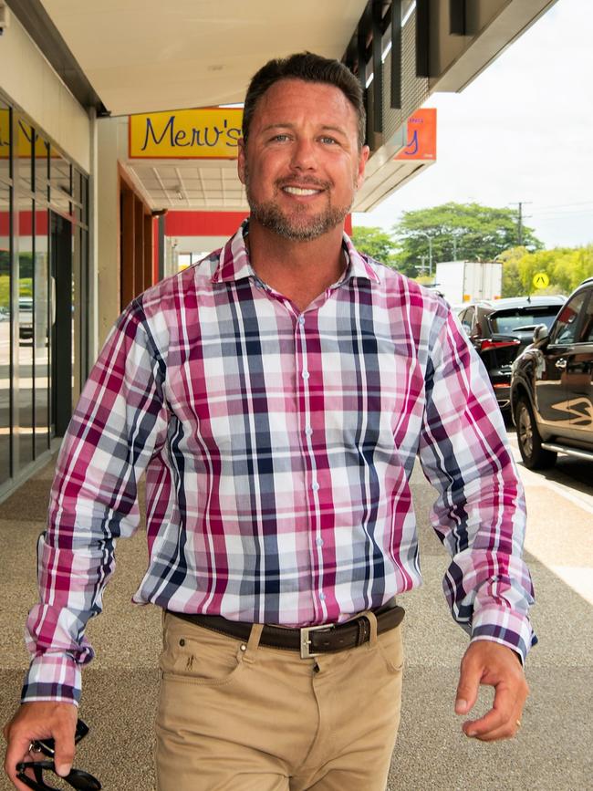 Nick Dametto outside his main Hinchinbrook electorate office in Ingham. Picture: SUPPLIED