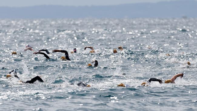 Mr Weatherill suffered a heart attack in the race. Picture: Con Chronis