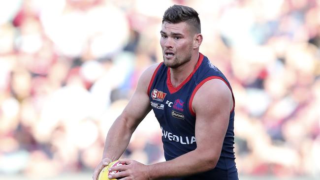 Norwood midfielder Mitch Grigg’s prospects of being lost to the Redlegs and the SANFL with an AFL mid-season draft would have been limited by the new rules being written for the introduction of a mid-season draft after a 26-year gap. Picture: Sarah Reed.