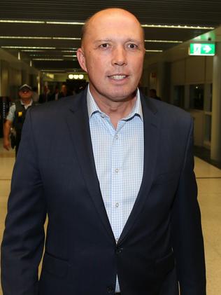 Dutton will continue as Home Affairs minister. Picture: AAP Image/Richard Waugh