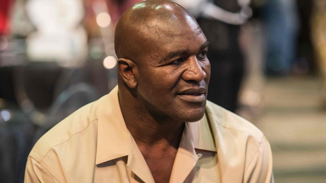 Many are worried Holyfield is too old to step into the ring again. Photo: Stefan Heunis/AFP.