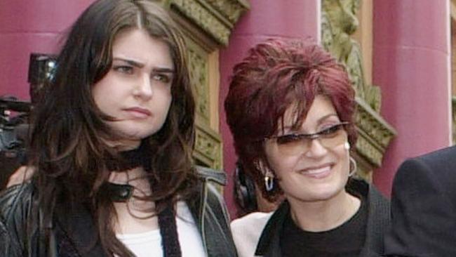 Aimee Osbourne, with her mother Sharon in 2012. AP PicNick/Ut.