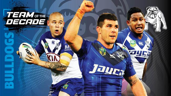 Canterbury-Bankstown Bulldogs team of the decade.