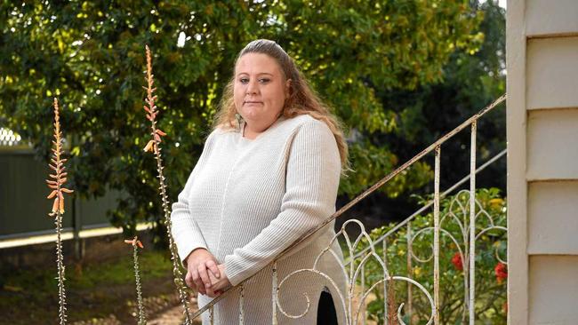 BACK ON TRACK: Melissa Peters was forced to leave a dream role has Arafmi support worker. Picture: Rob Williams