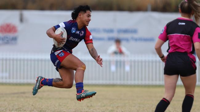 Raymond Mu for Campbelltown Collegians, reserve grade. Picture: Steve Montgomery