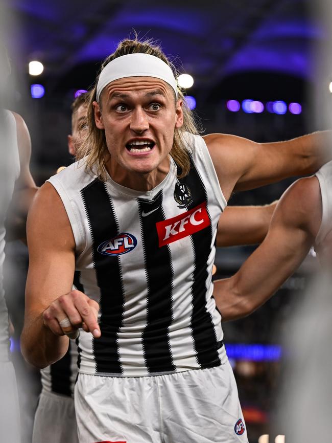 Collingwood will regain skipper Darcy Moore.