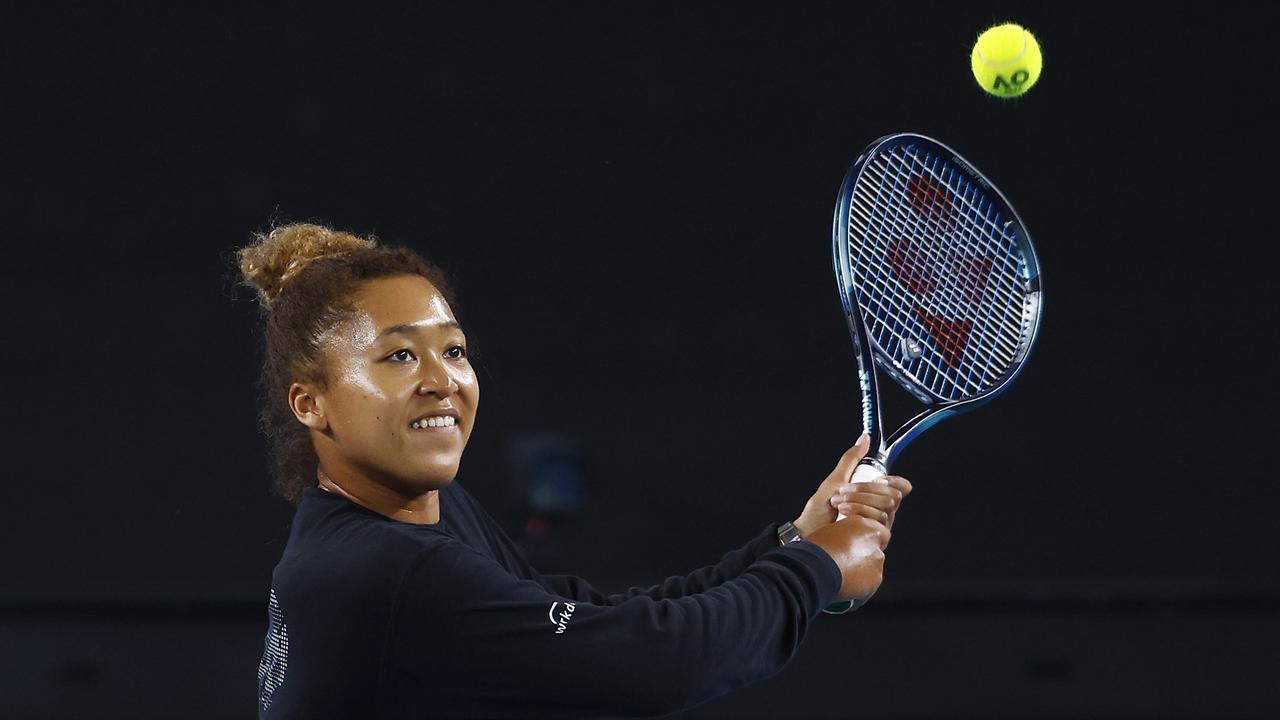 Naomi Osaka is taking it one match at a time at this year’s Australian Open. Picture: Getty Images