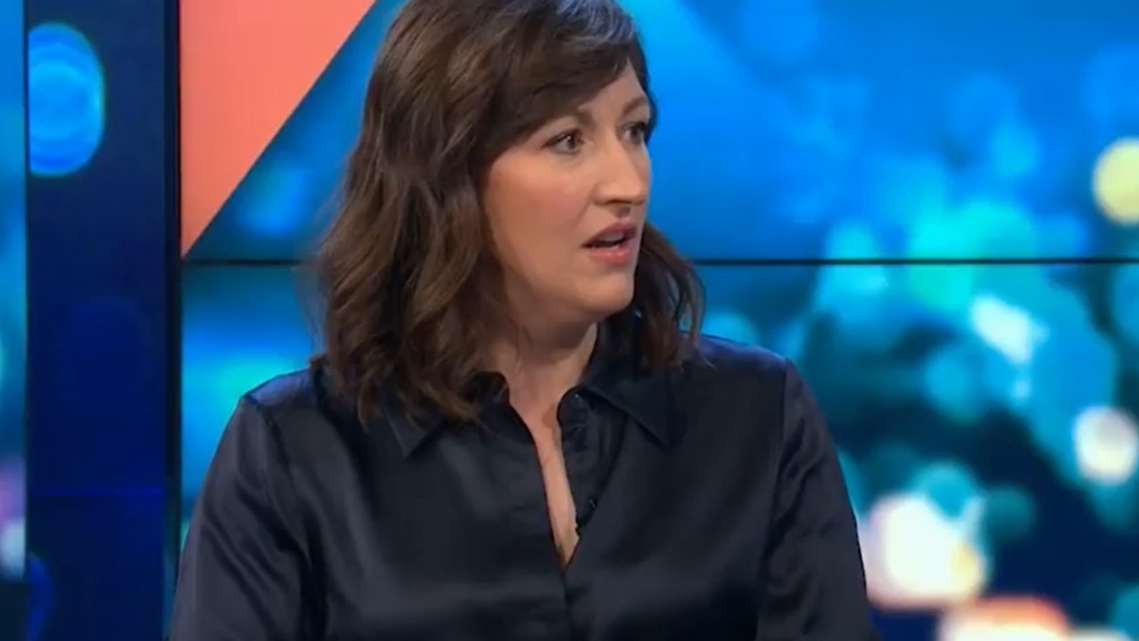 Guest Celia Pacquola seemed shocked by the drama. Picture: Channel 10