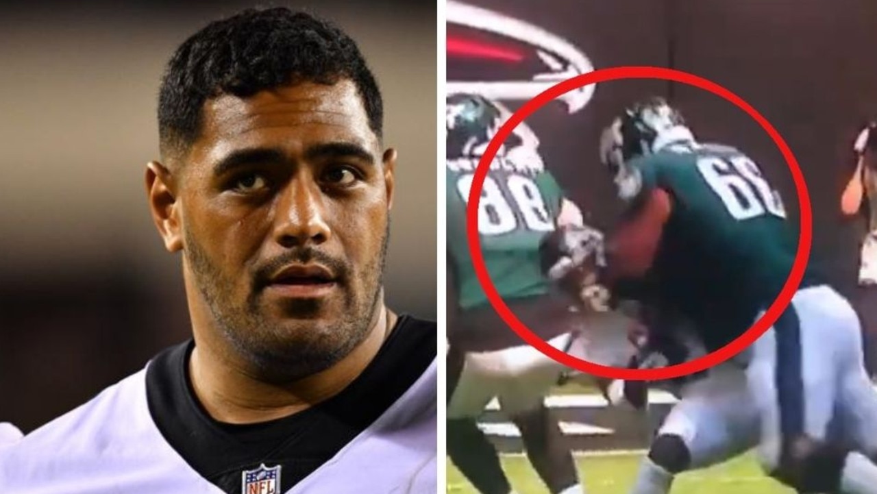 Australian NRL player turned NFL star for the Philadelphia Eagles Jordan  Mailata gets HUGE accolade