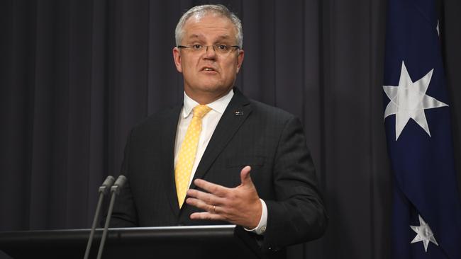 Australian Prime Minister Scott Morrison. Picture: AAP