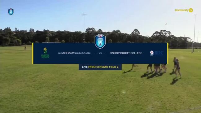 Replay: Hunter Sports v Bishop Druitt College (Girls) – AFL NSW /ACT Tier 2 Senior Schools Cup State Finals