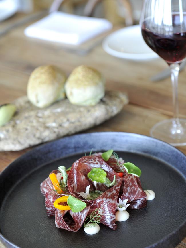 Wagyu bresaola Picture: Nicki Connolly.