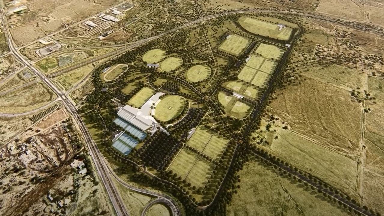 LOOK AHEAD: The Toowoomba Regional Council has given residents a glimpse of what the $197m Toowoomba Region Sports Precinct at Charlton could look like once fully built.