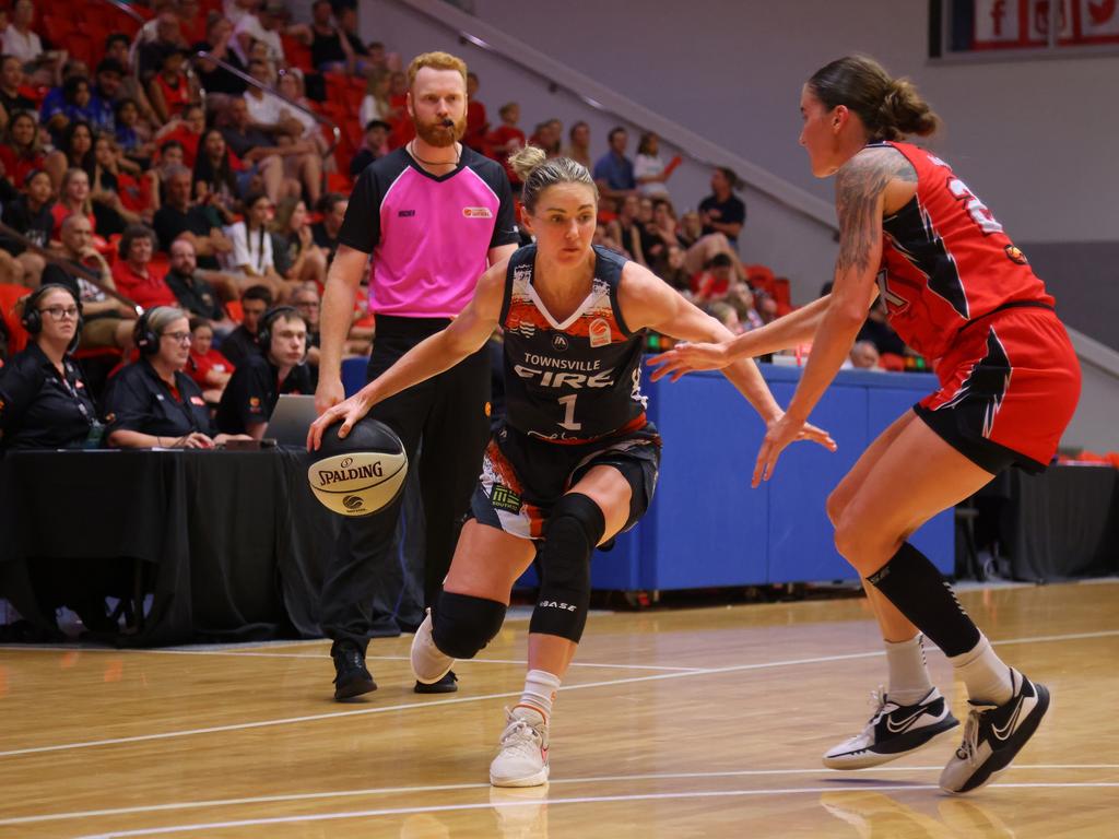 Alice Kunek of the Fire. Picture: Getty Images