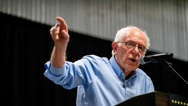 U.S. Sen. Bernie Sanders is a “democratic socialist” who never saw a tax increase he didn’t like. Picture: Brandon Bell/Getty Images/AFP