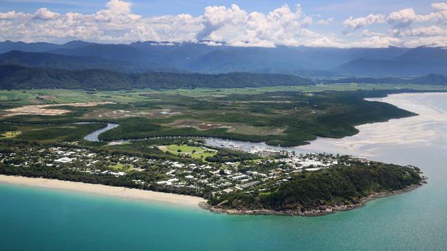 The tourist mecca of Port Douglas suffered reputational damage with water issues and severely damaged roads from the December flood. PICTURE: BRENDAN RADKE
