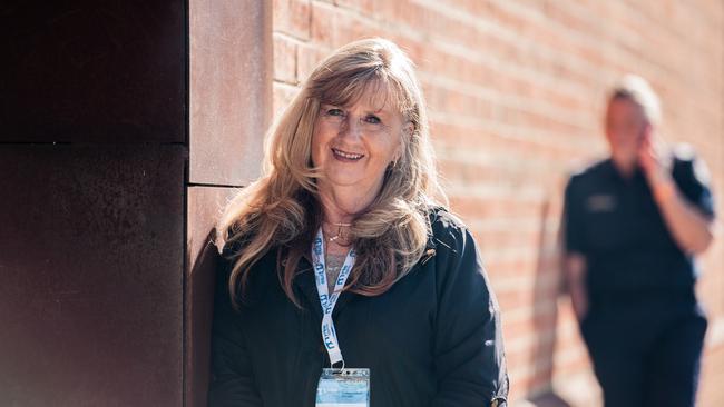 YRIPP volunteer Lorraine MacGillivray at Sale police station. Picture: Laura Ferguson