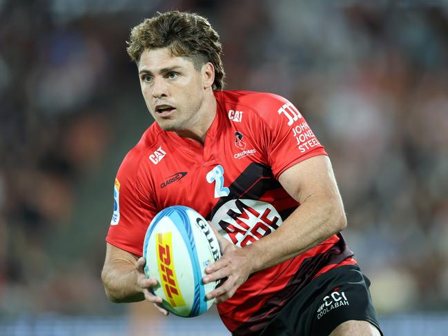 James O'Connor will line up for the Crusaders against his former side, the Reds. Picture: Getty Images