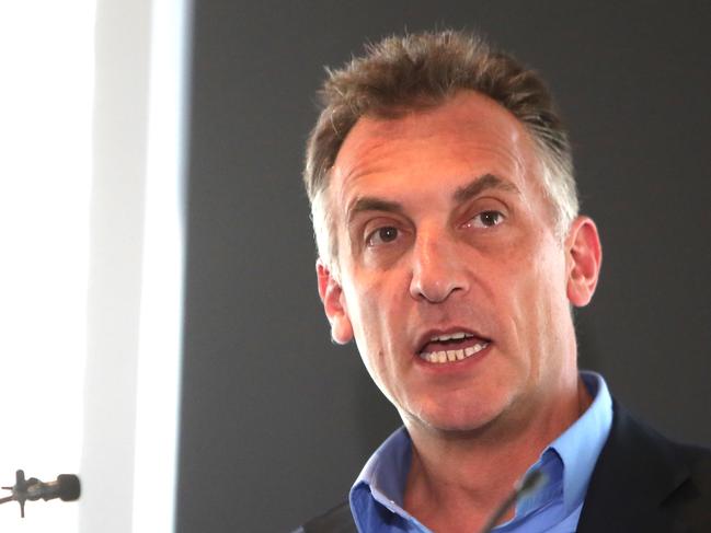 20/11/2019 Antony Catalano speaking  at a Thorney investment presentation in Melbourne .  Picture: David Geraghty / The Australian