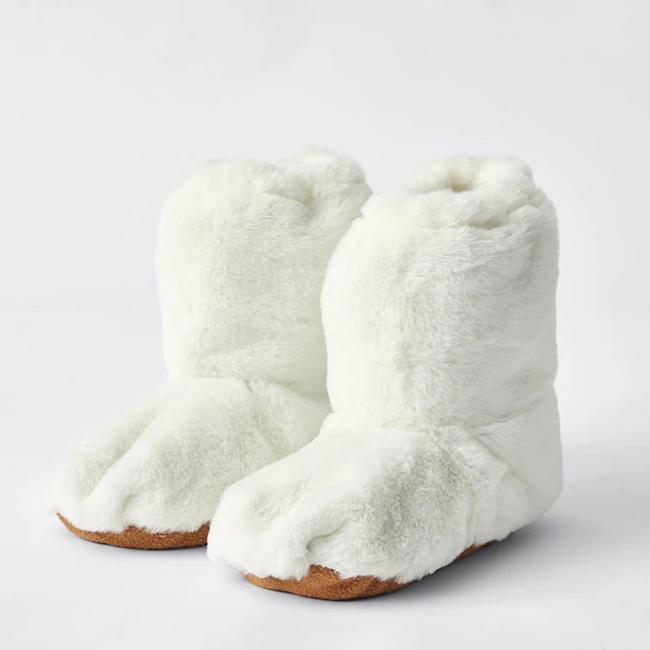 Target are selling a pair of $20 microwavable slippers.