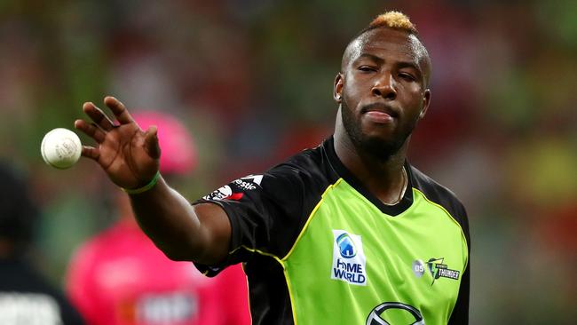 Sydney Thunder’s West Indies import Andre Russell guilty of doping ...