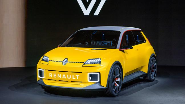 Renault is toying with the idea of a retro-themed electric car.