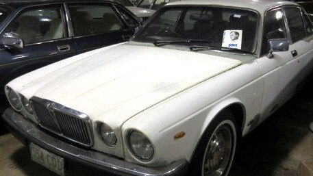 The 1982 Jaguar Sovereign sold for $14,500.