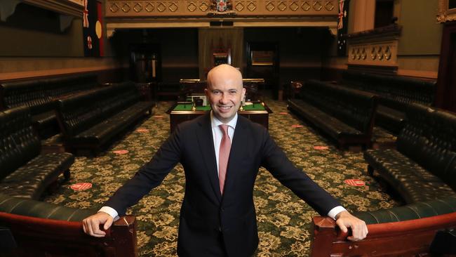 Leader of the Liberals’ moderates Matt Kean. Picture: John Feder