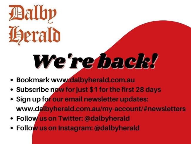 Dalby Herald infographic