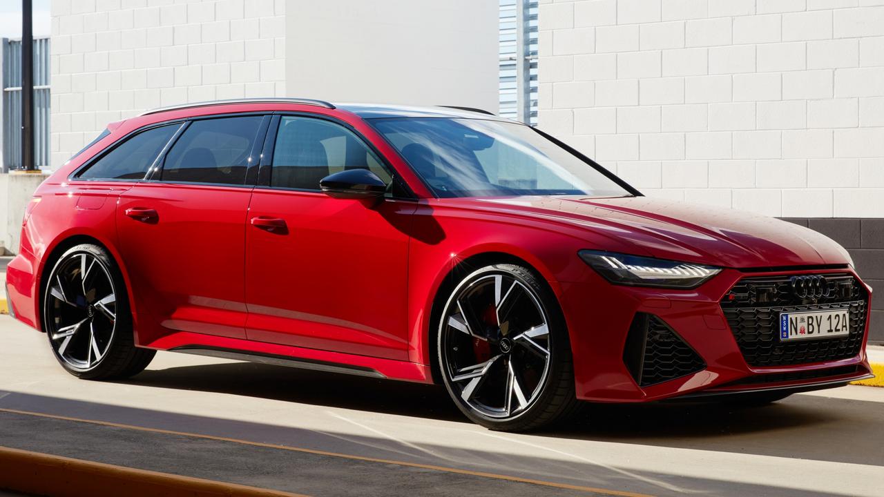 The Audi RS 6 Avant is powered by a twin turbo 4.0-litre V8 good for 441kW/800Nm.