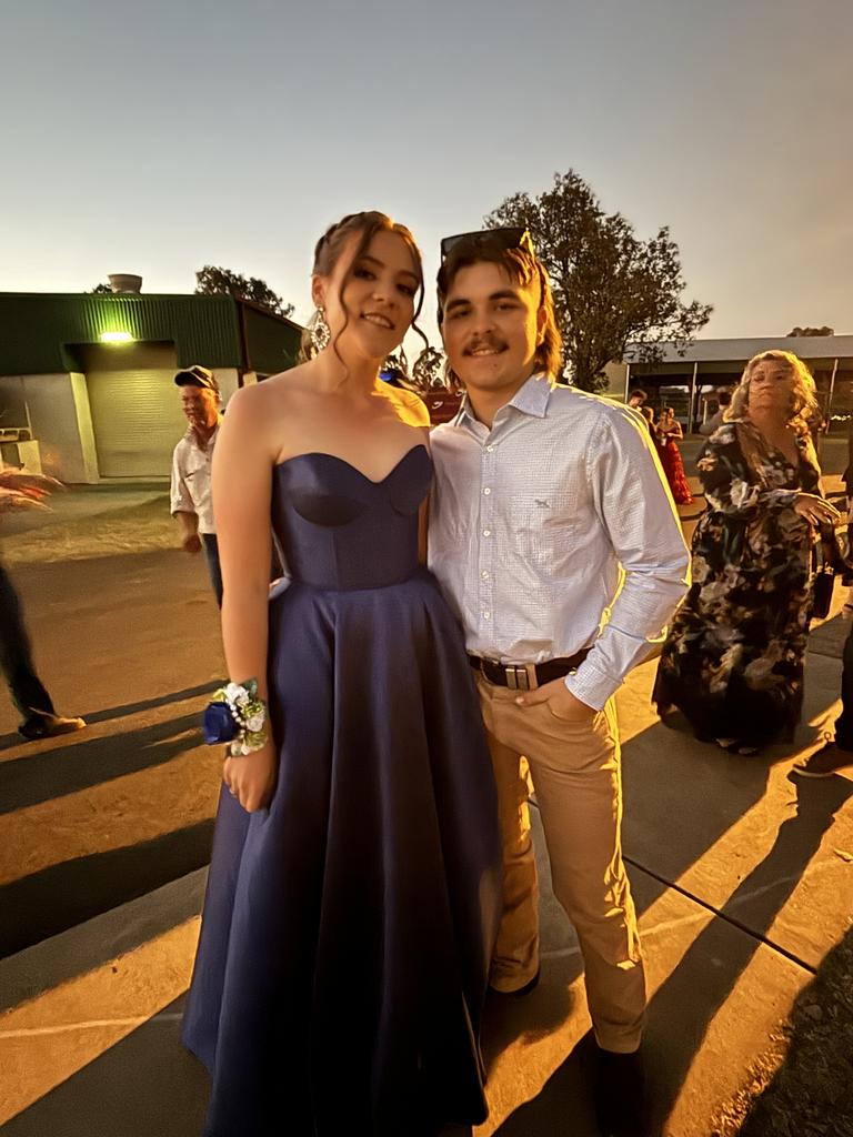 The students from Nanango State School celebrate their formal.