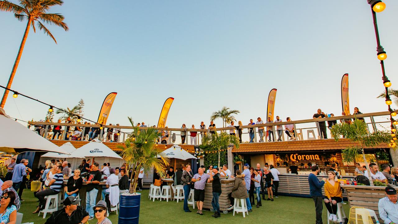 The Comiskey Group’s Sandstone Point Hotel at Bribie Island, where they host huge events and festivals. Picture: Contributed