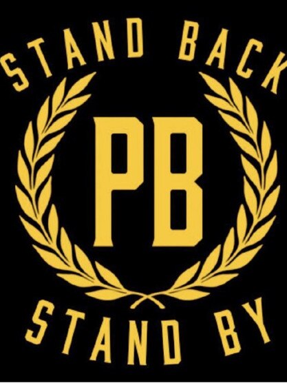 Proud Boys made a new logo based on Donald Trump's remarks. Picture: Twitter.